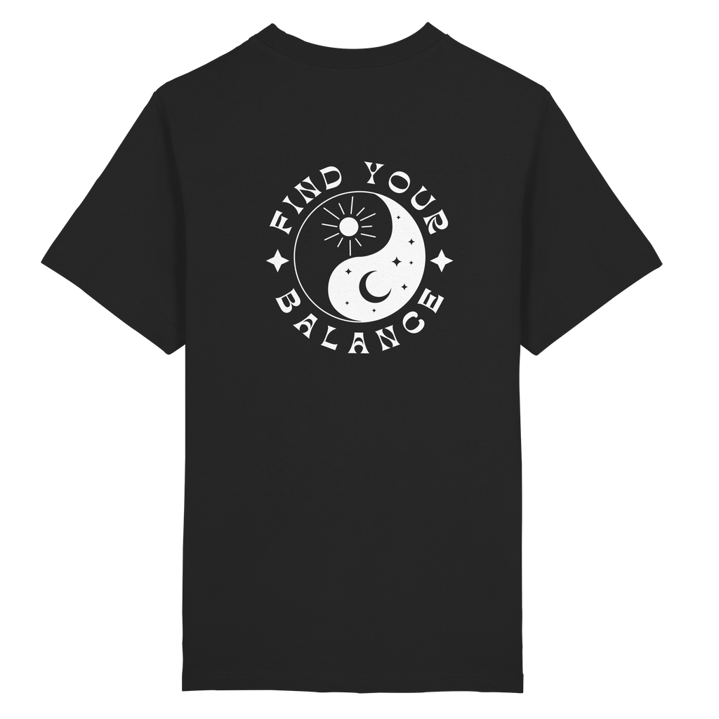 Organic Unisex Heavy T-Shirt "Find your Balance”