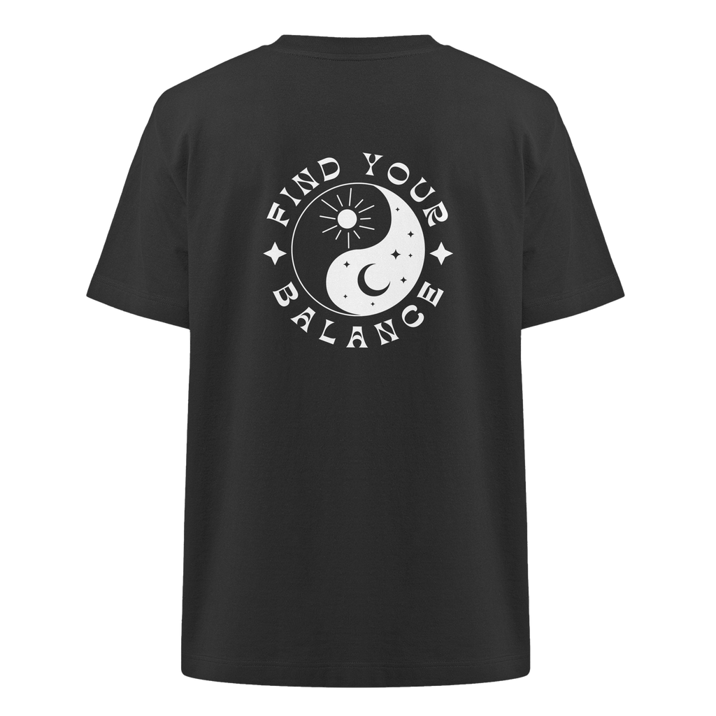 Organic Unisex Heavy T-Shirt "Find your Balance”