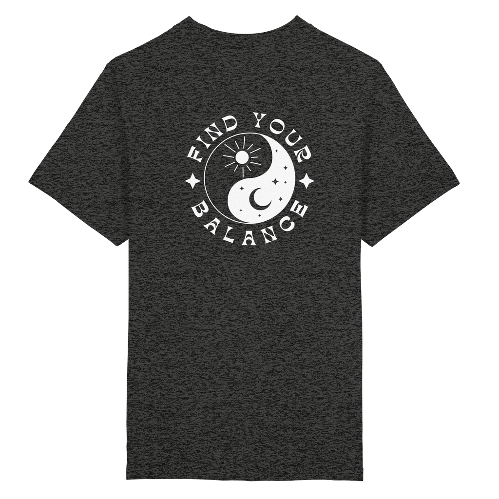 Organic Unisex Heavy T-Shirt "Find your Balance”