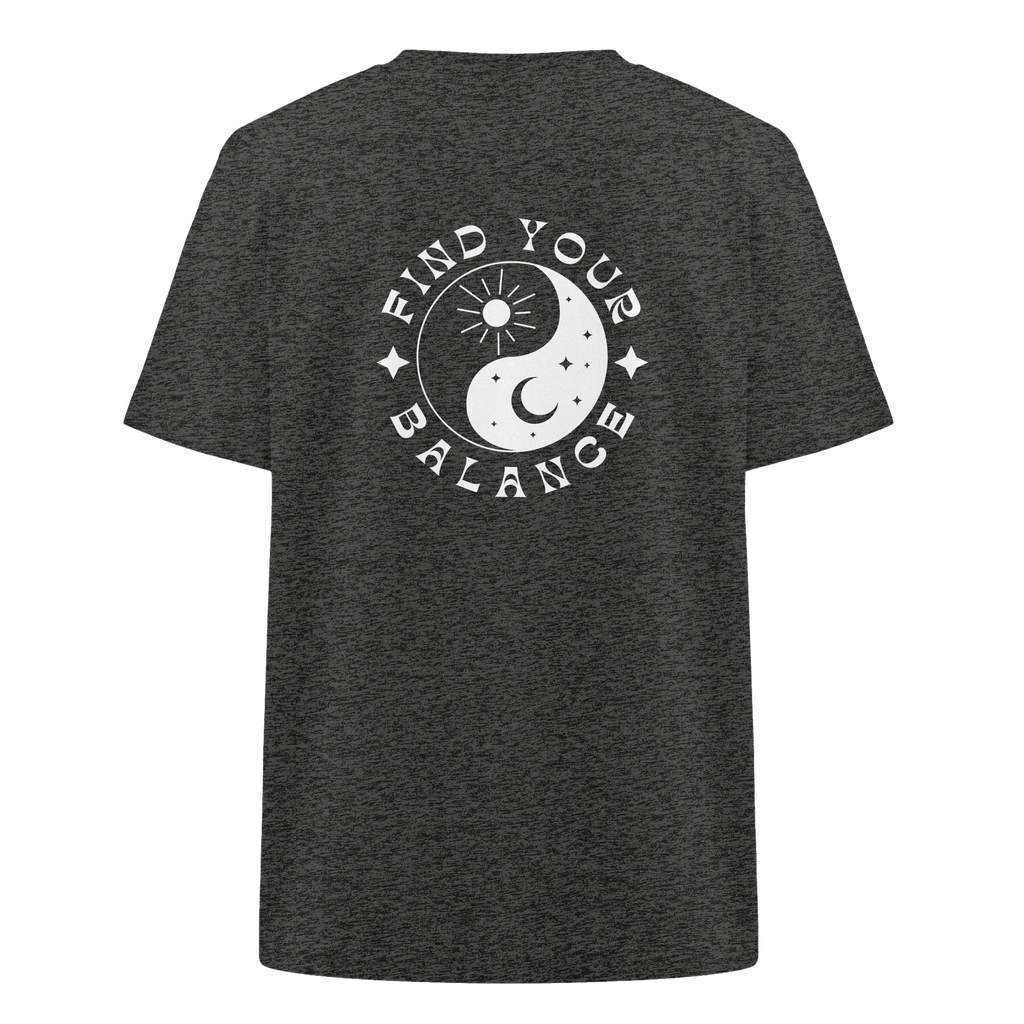 Organic Unisex Heavy T-Shirt "Find your Balance”
