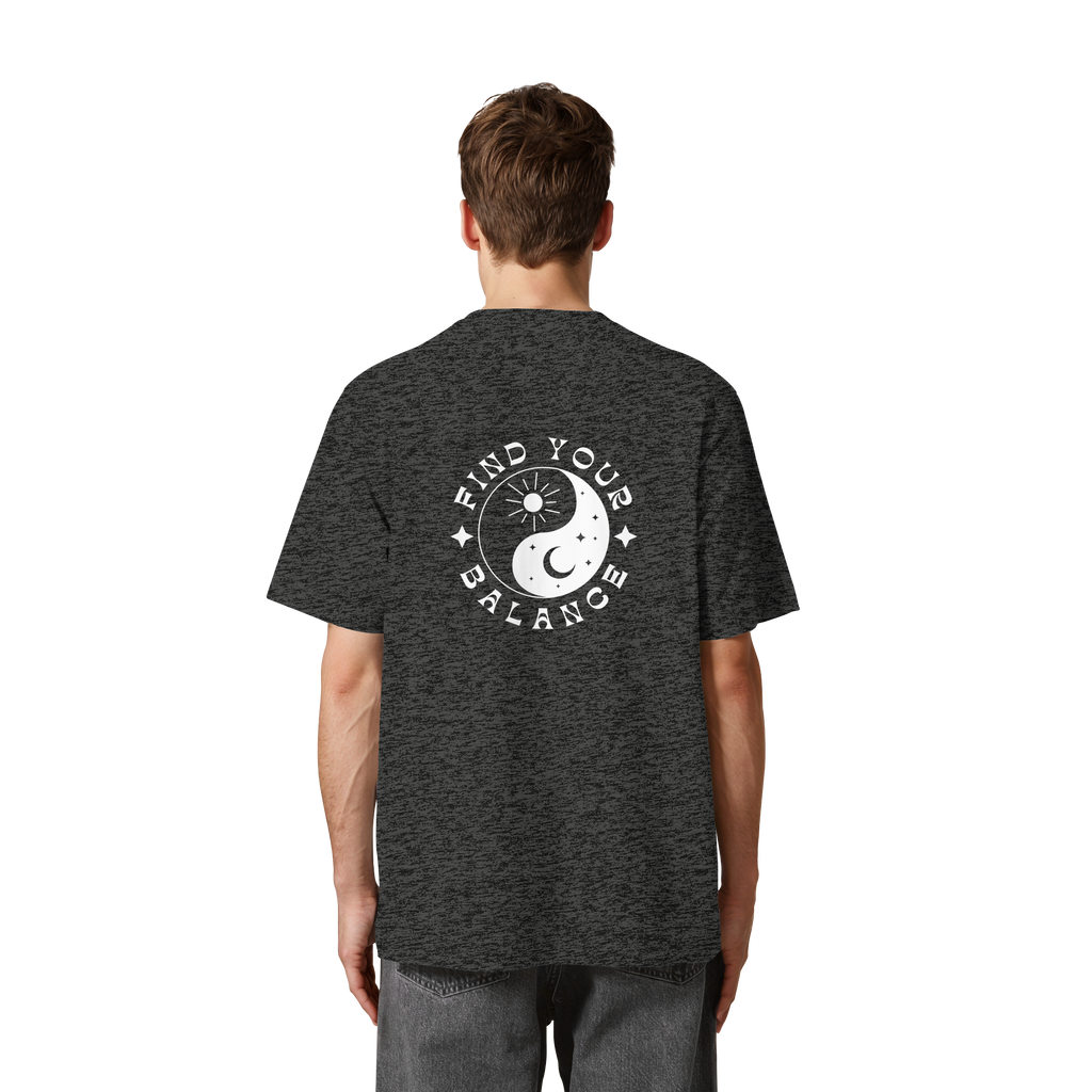 Organic Unisex Heavy T-Shirt "Find your Balance”