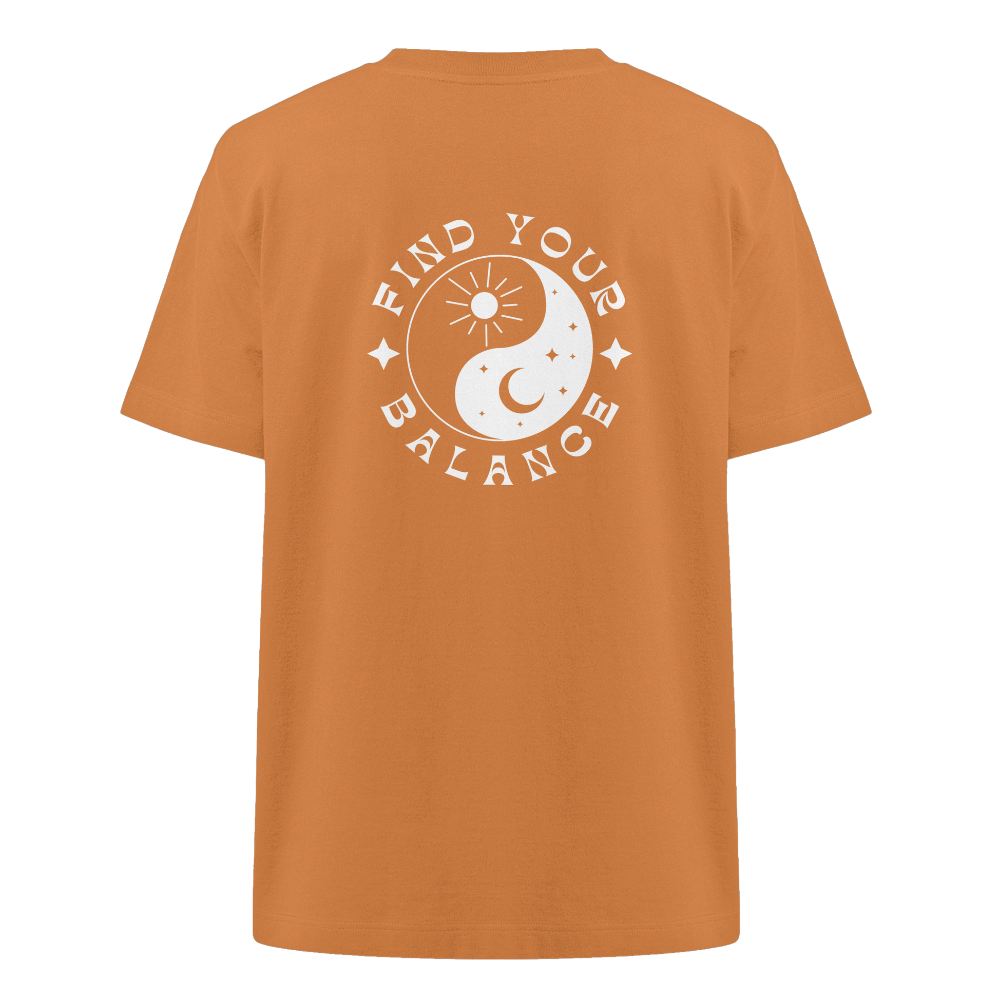 Organic Unisex Heavy T-Shirt "Find your Balance”