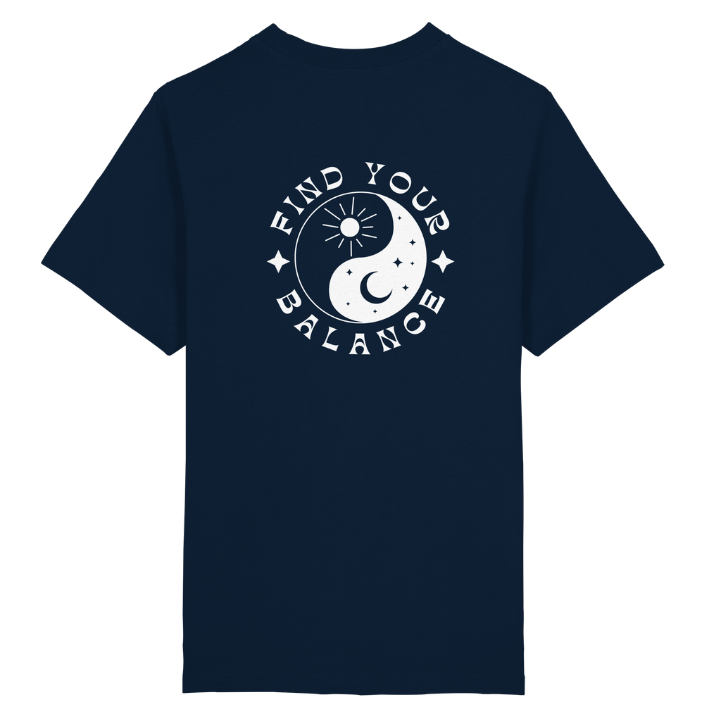 Organic Unisex Heavy T-Shirt "Find your Balance”
