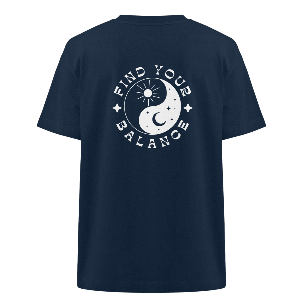 Organic Unisex Heavy T-Shirt "Find your Balance”