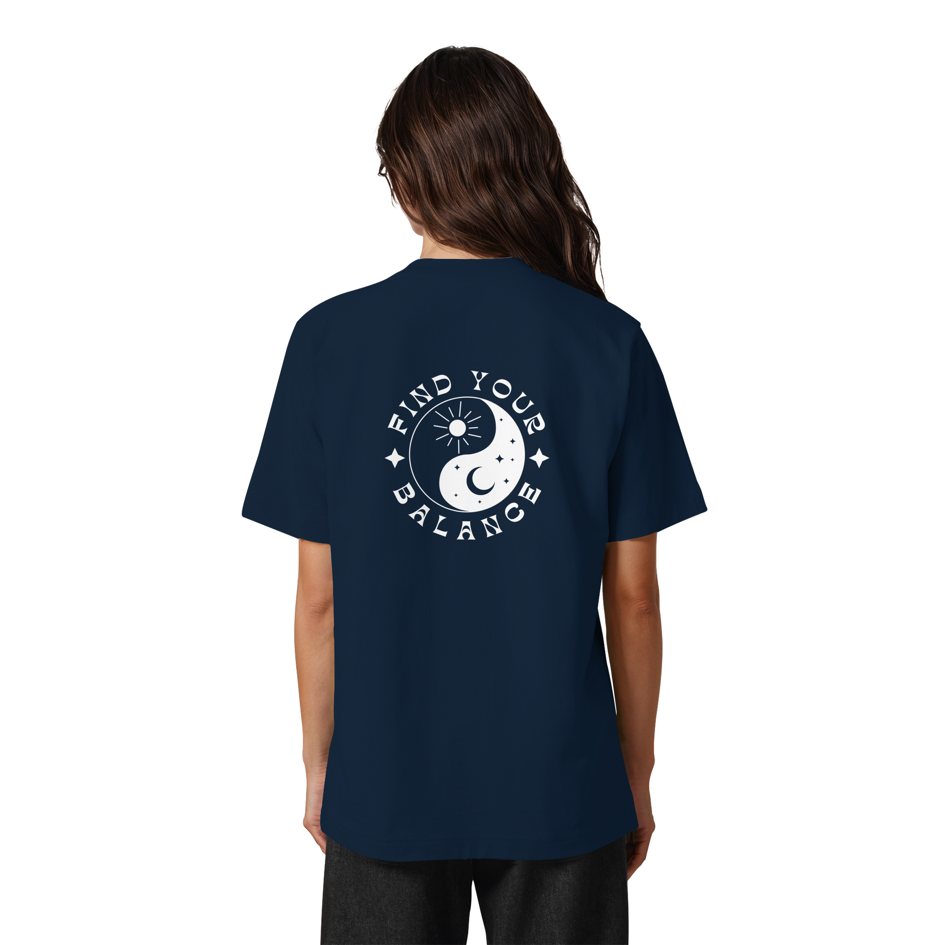 Organic Unisex Heavy T-Shirt "Find your Balance”