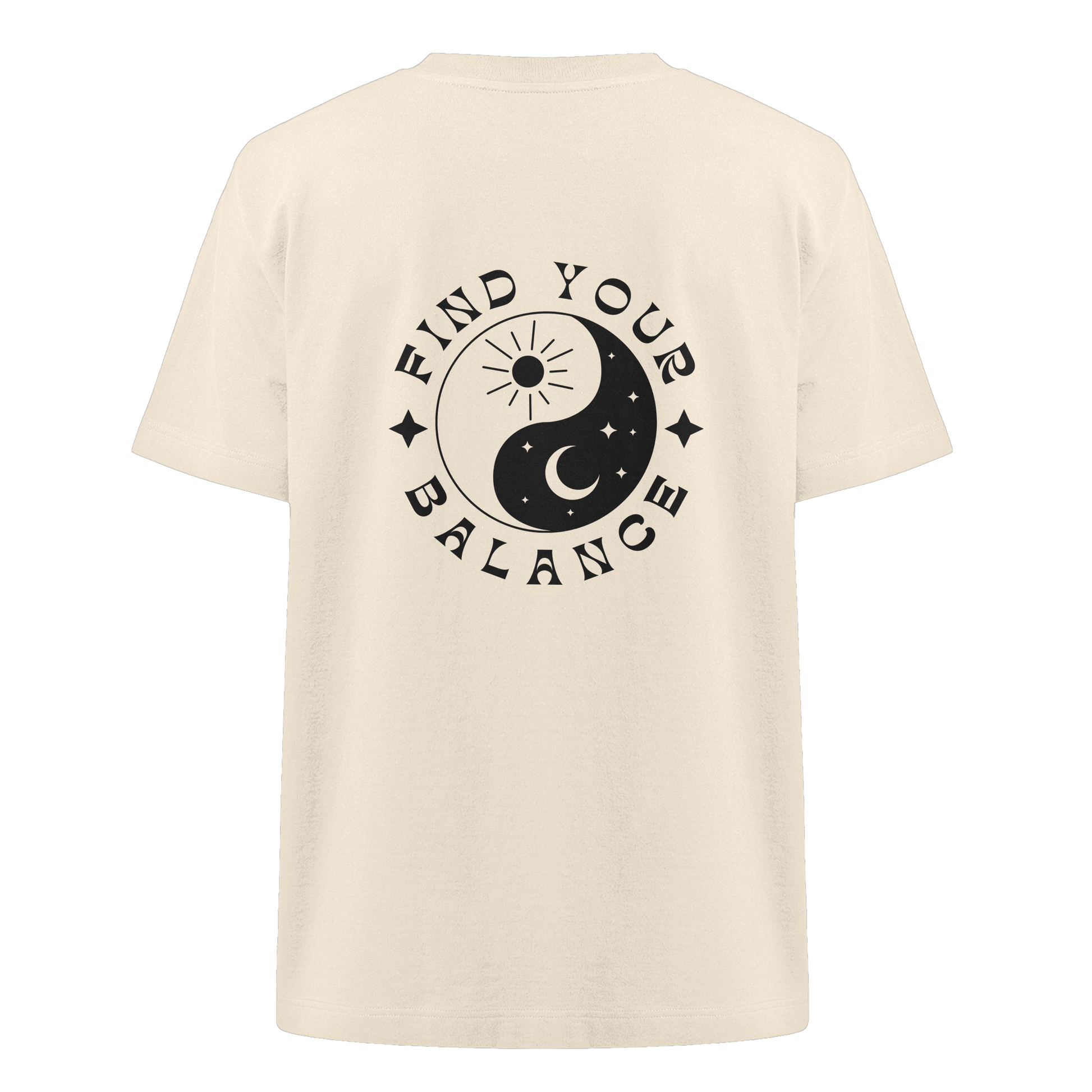 Organic Unisex Heavy T-Shirt "Find your Balance”
