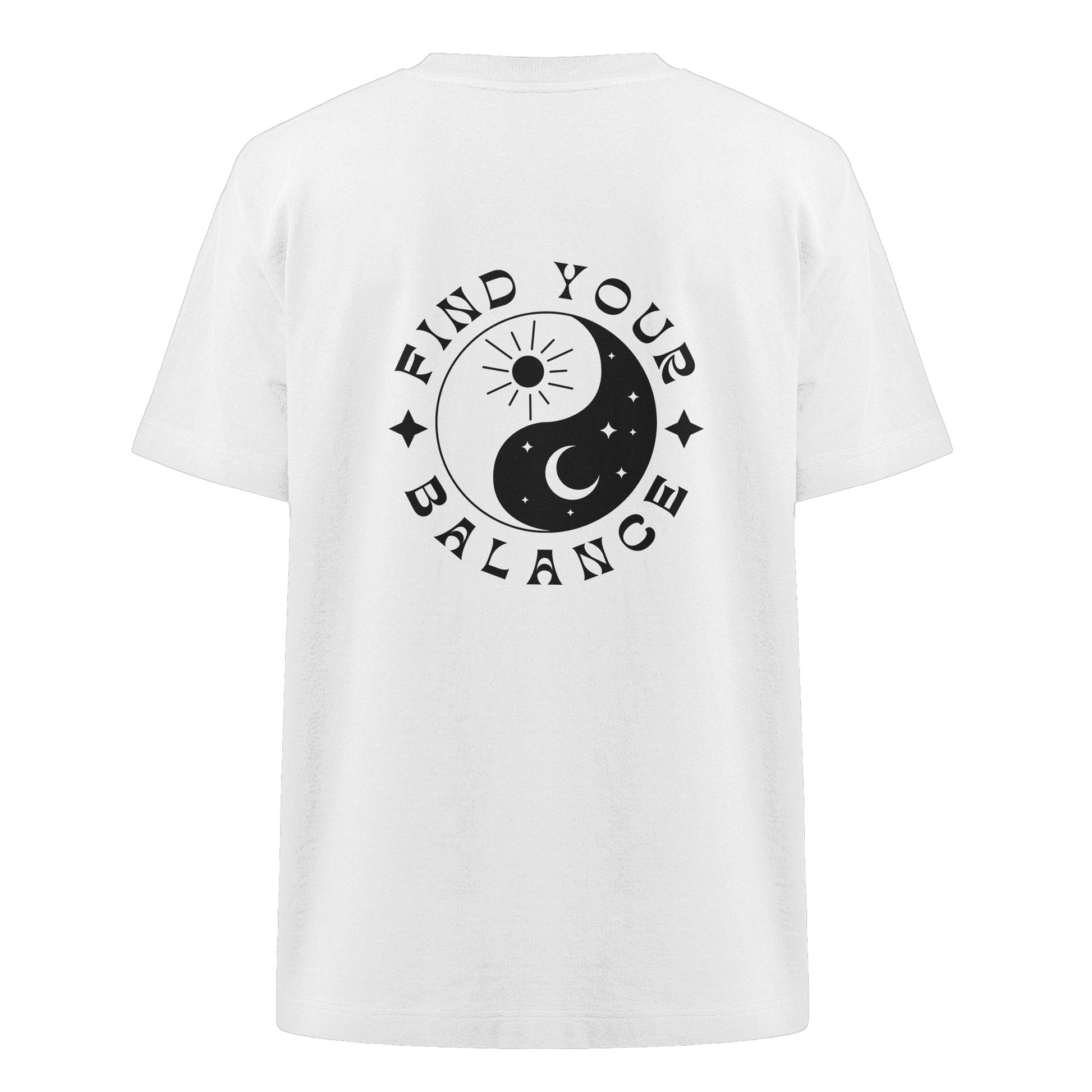 Organic Unisex Heavy T-Shirt "Find your Balance”