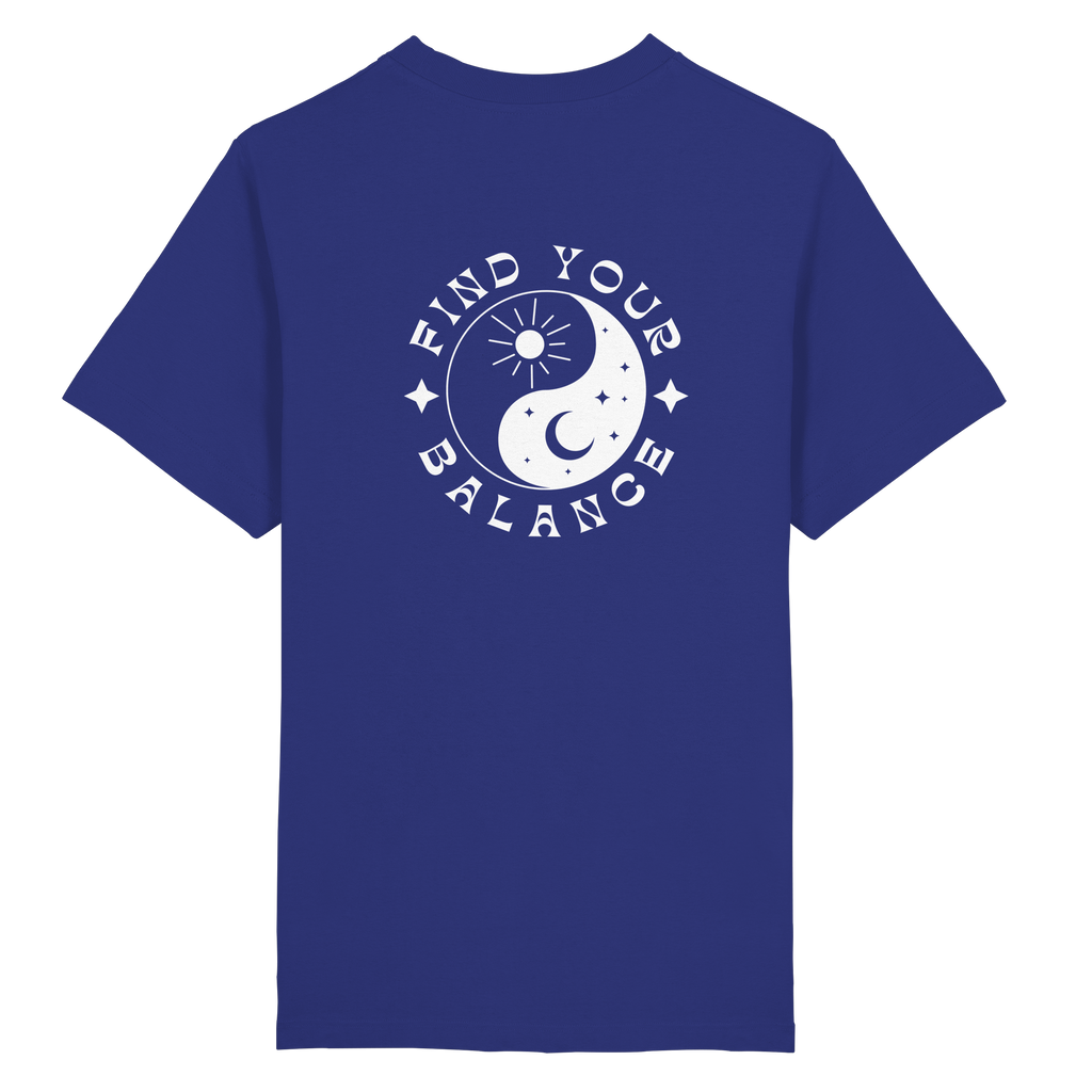 Organic Unisex Heavy T-Shirt "Find your Balance”