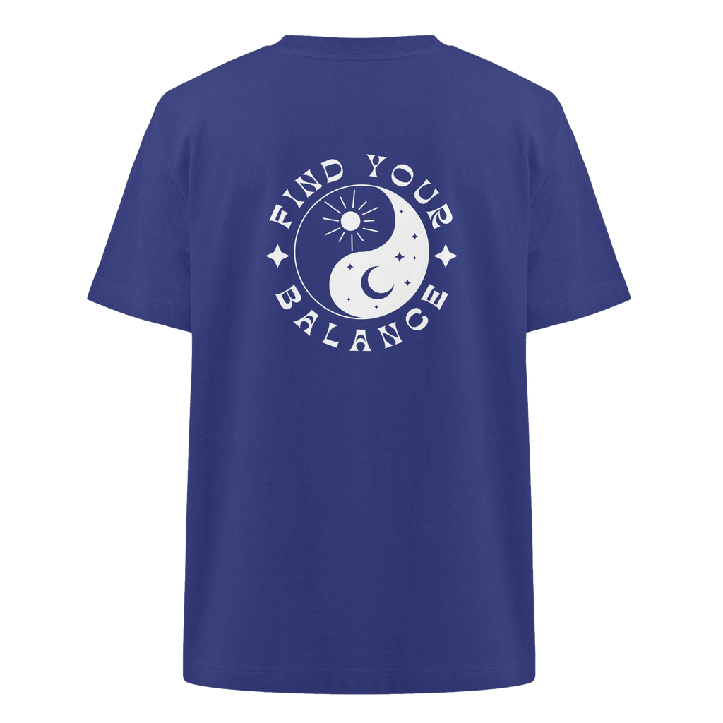 Organic Unisex Heavy T-Shirt "Find your Balance”
