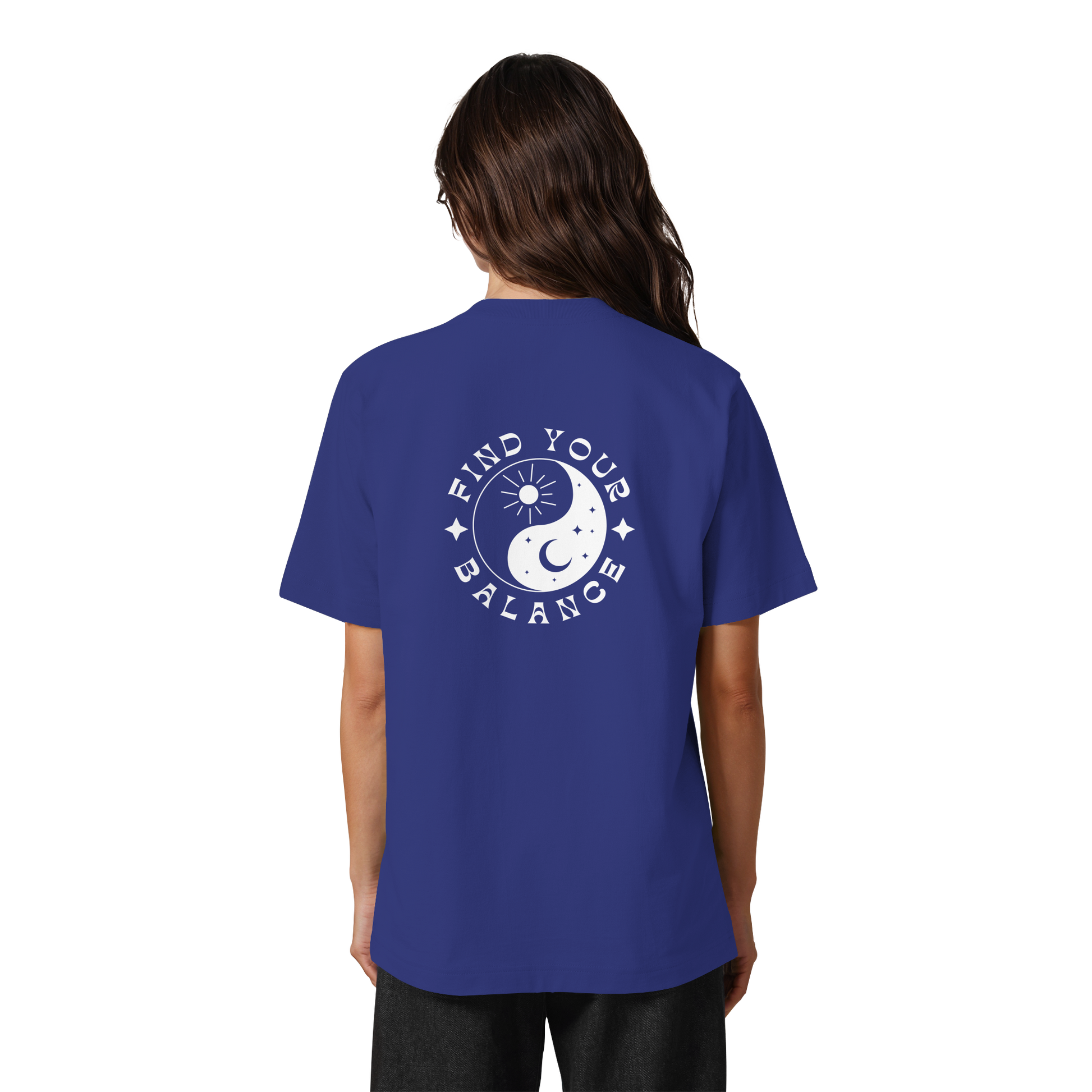Organic Unisex Heavy T-Shirt "Find your Balance”