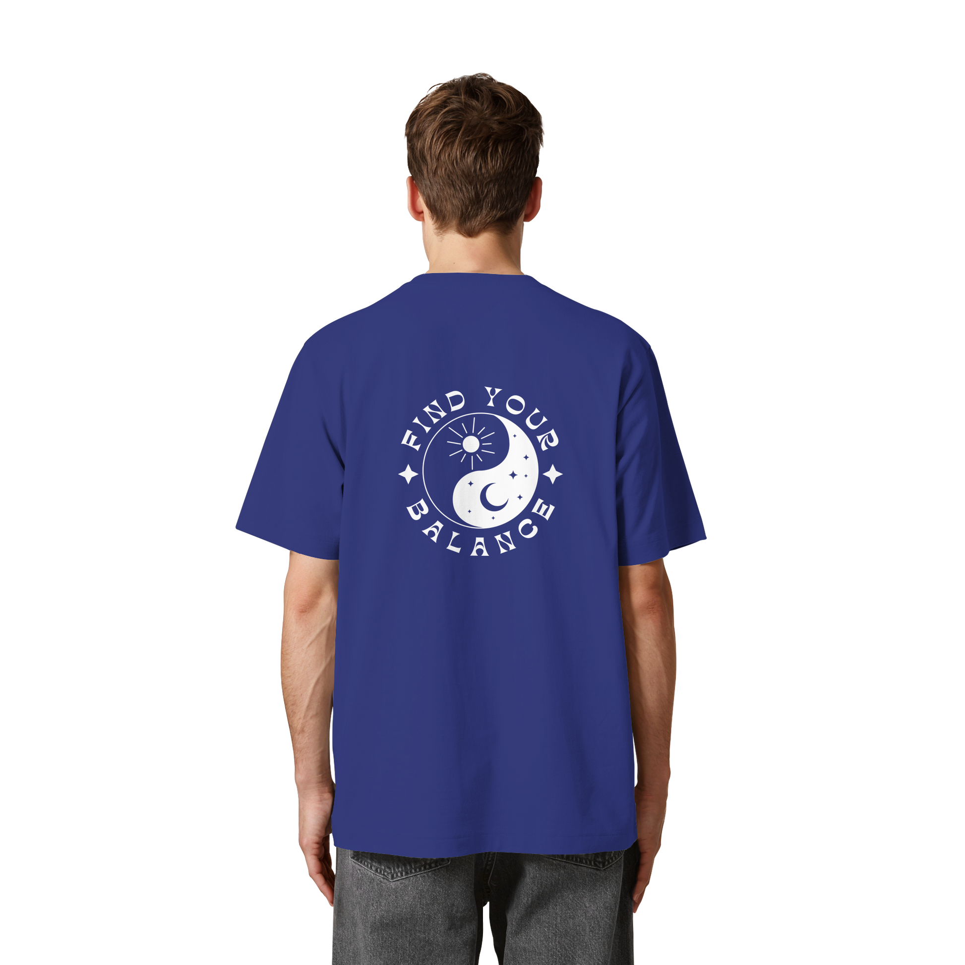 Organic Unisex Heavy T-Shirt "Find your Balance”