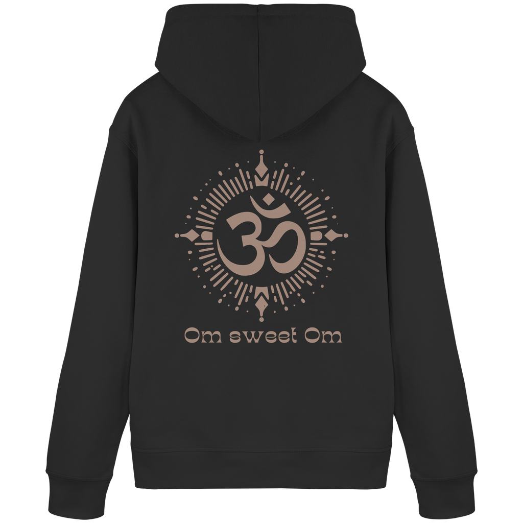 Organic Basic Unisex Hoodie „Om Sweet Om"