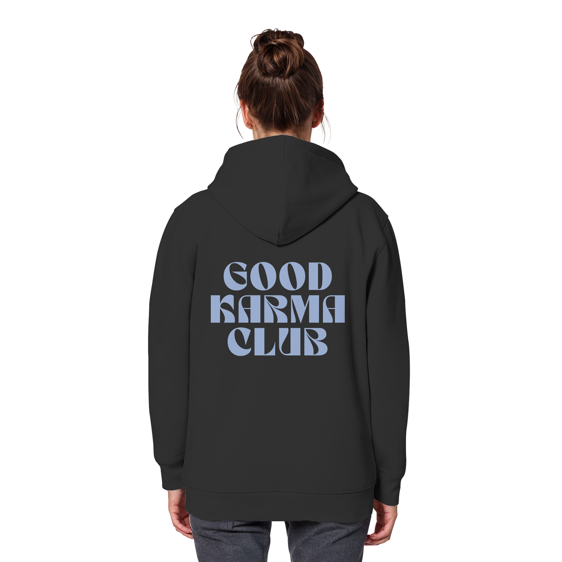 Organic Basic Unisex Hoodie "Good Karma Club"