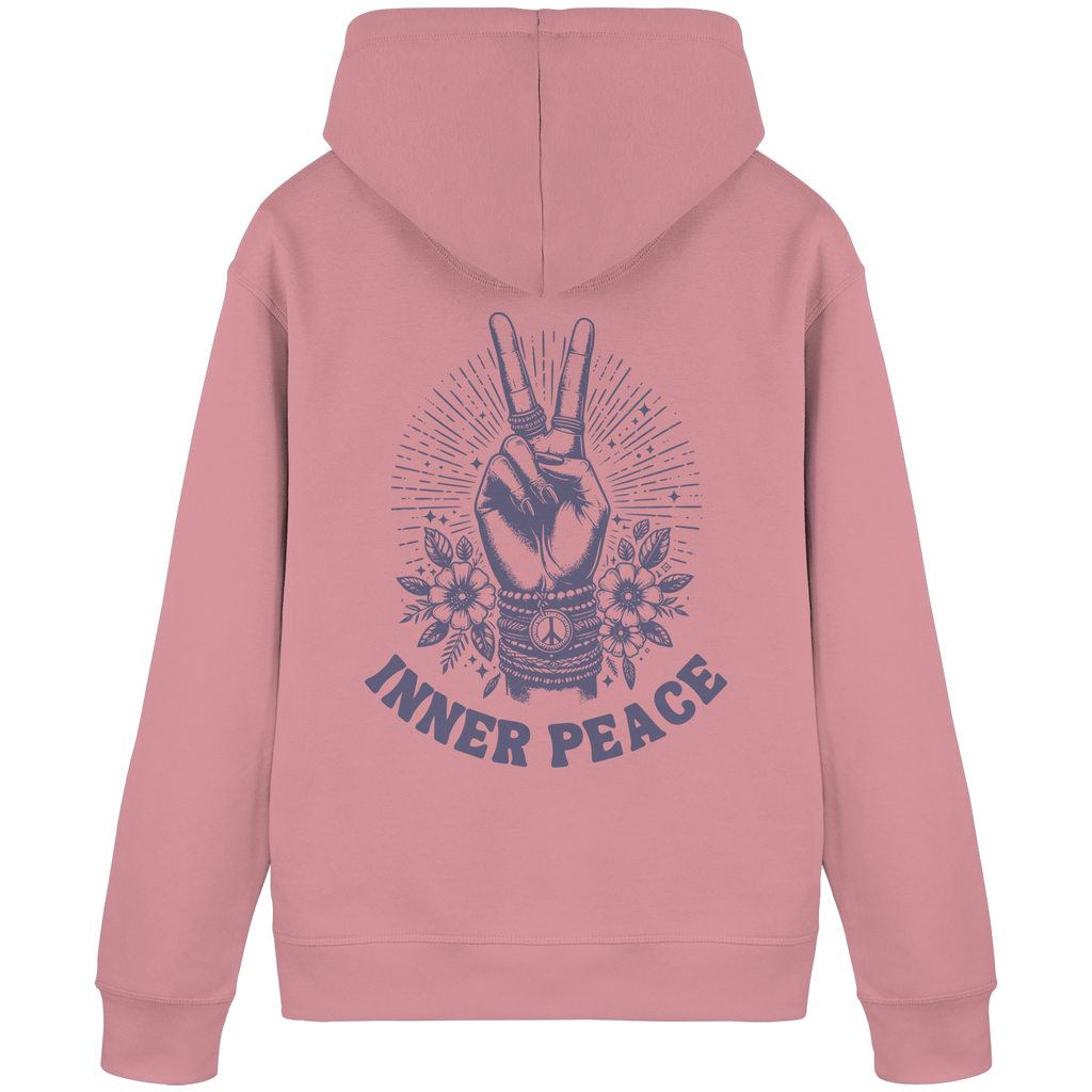 Organic Basic Unisex Hoodie „Inner Peace"