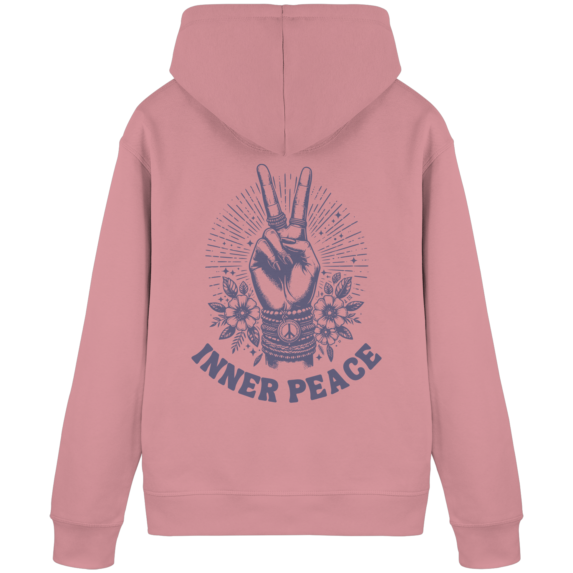 Organic Basic Unisex Hoodie „Inner Peace"
