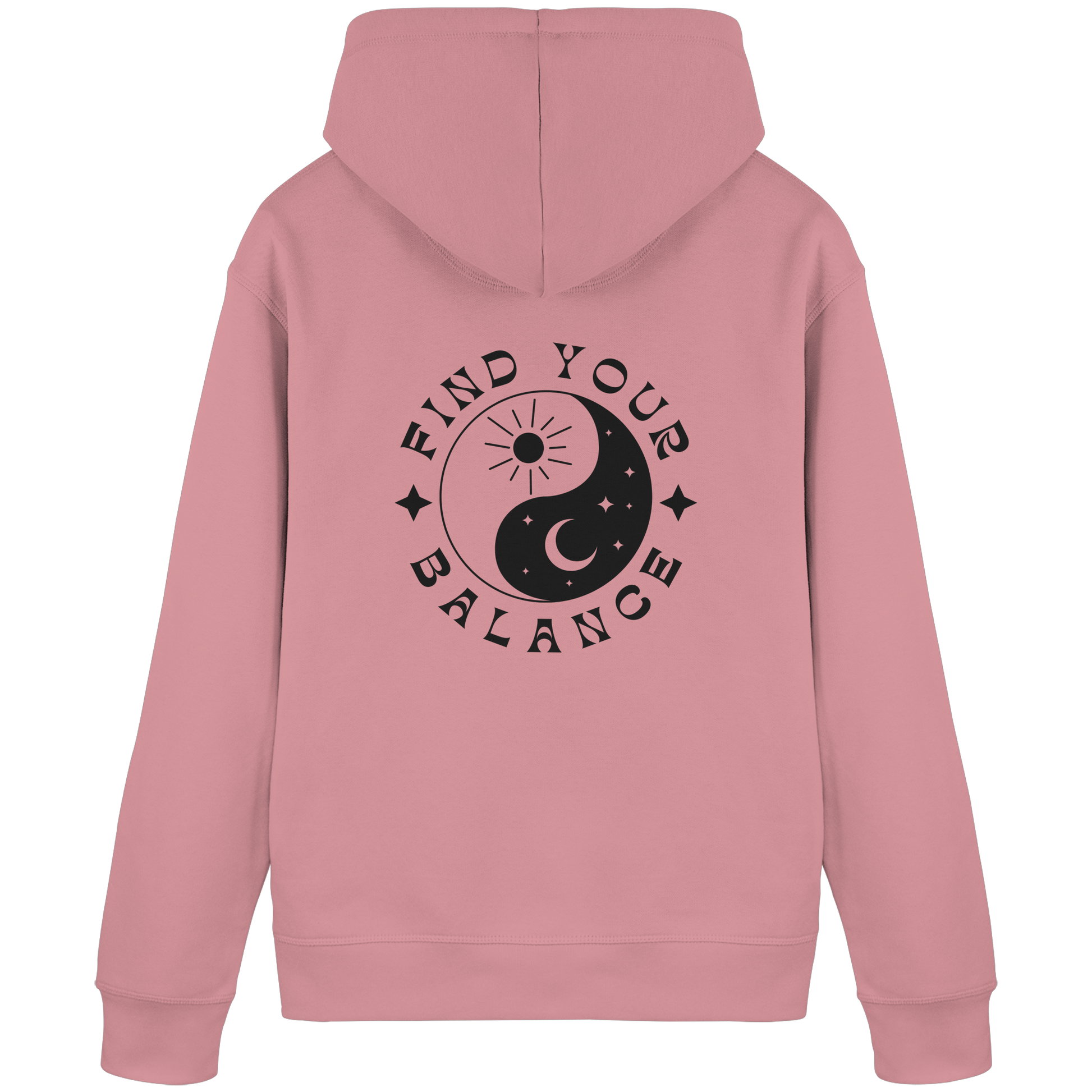 Organic Basic Hoodie „Find your Balance”