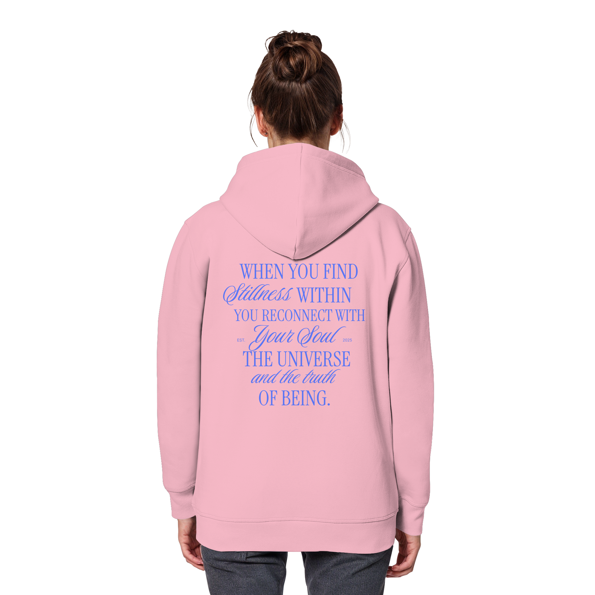 Organic Basic Unisex Hoodie „Reconnect"