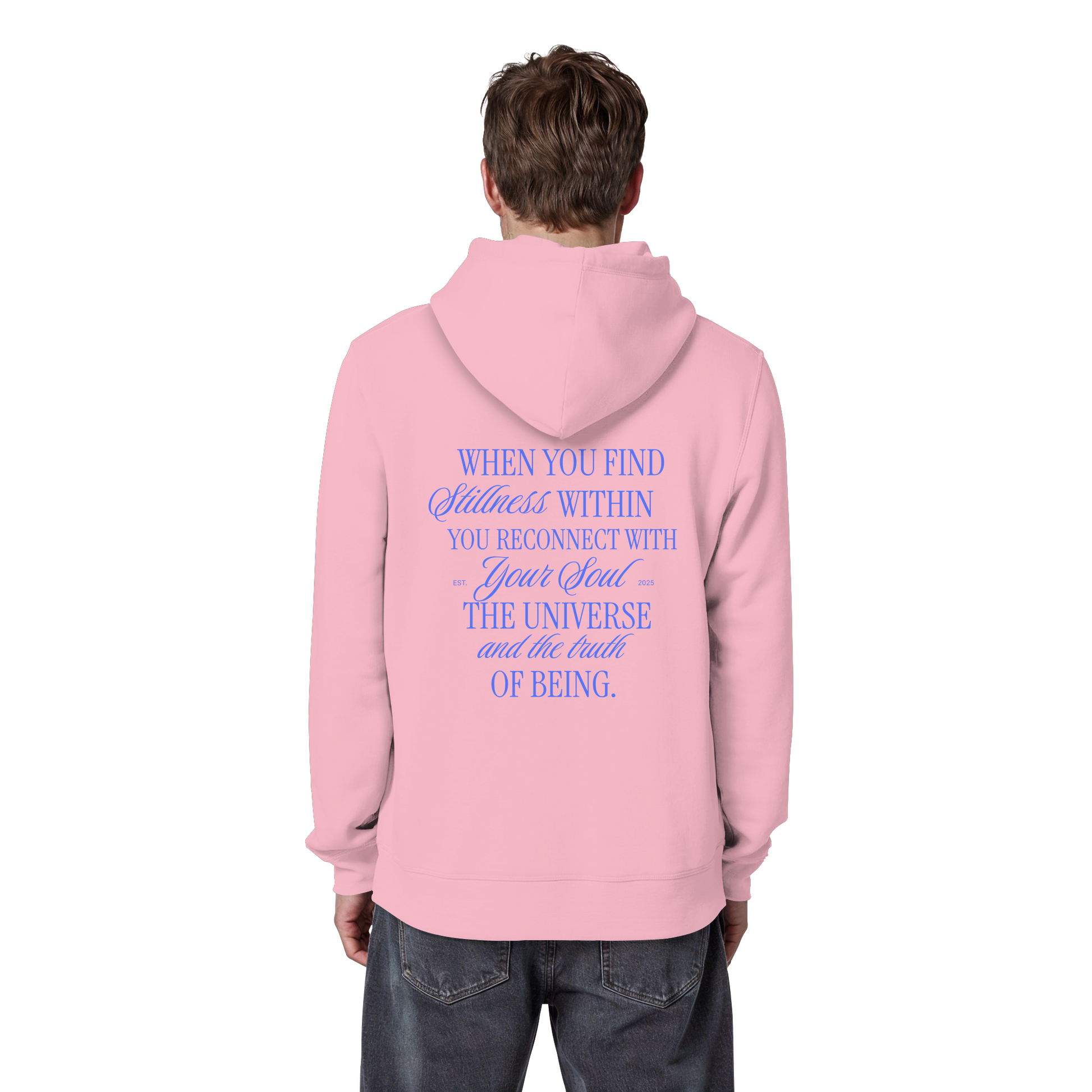 Organic Basic Unisex Hoodie „Reconnect"