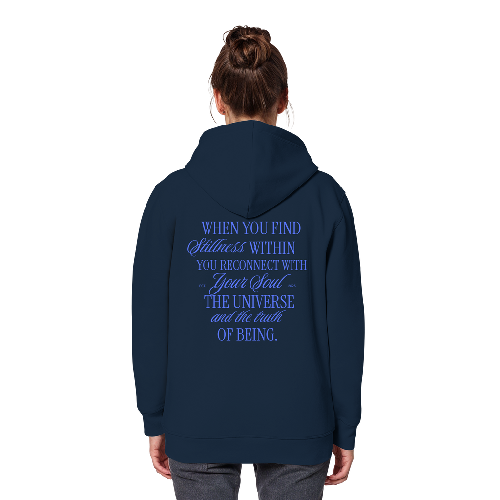 Organic Basic Unisex Hoodie „Reconnect"