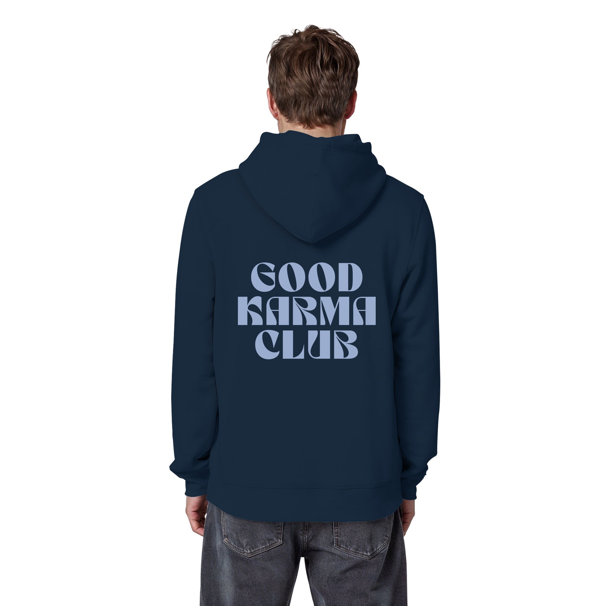 Organic Basic Unisex Hoodie "Good Karma Club"