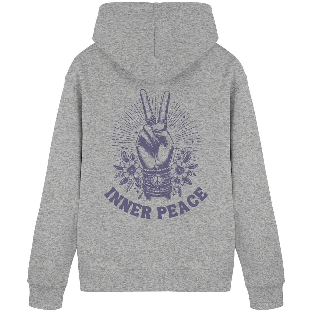 Organic Basic Unisex Hoodie „Inner Peace"