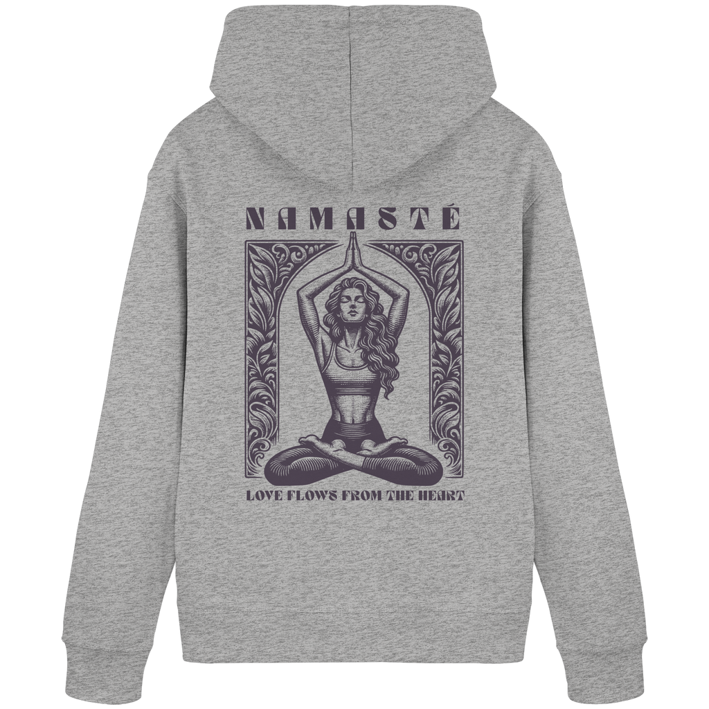 Organic Basic Unisex Hoodie „Namaste"