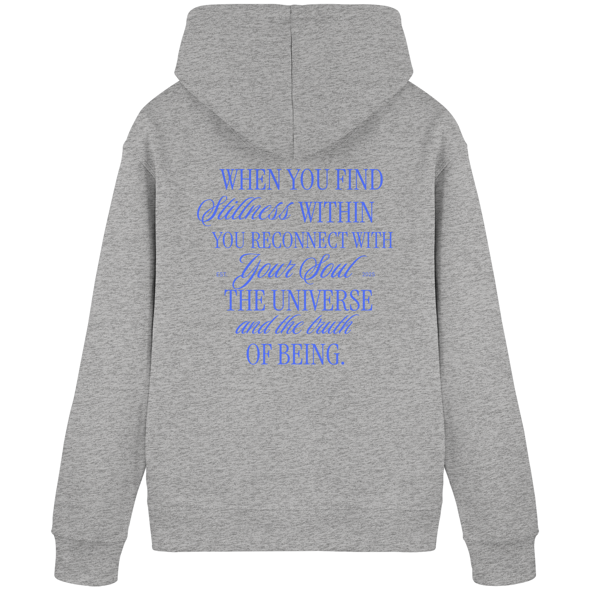 Organic Basic Unisex Hoodie „Reconnect"