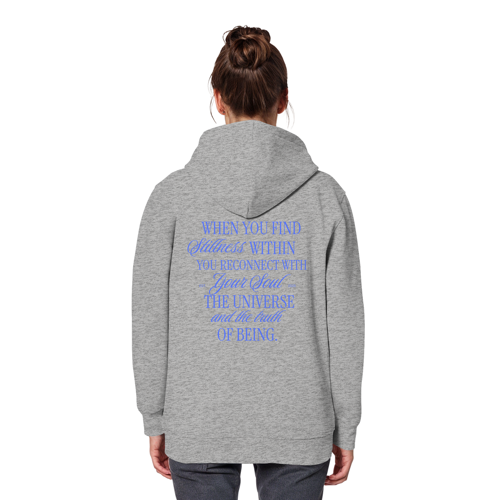 Organic Basic Unisex Hoodie „Reconnect"