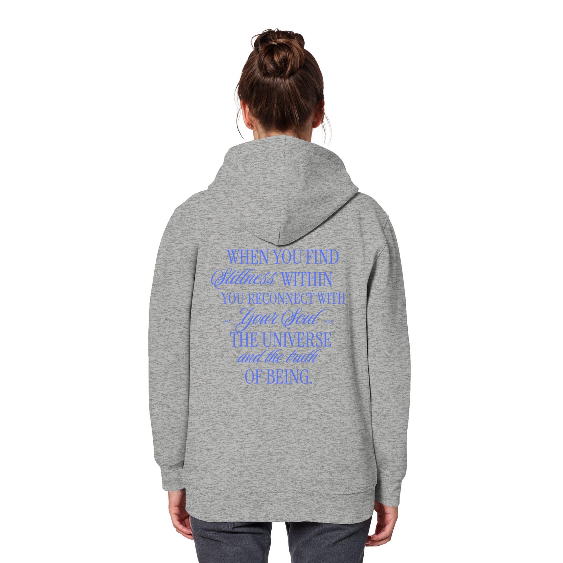 Organic Basic Unisex Hoodie „Reconnect"