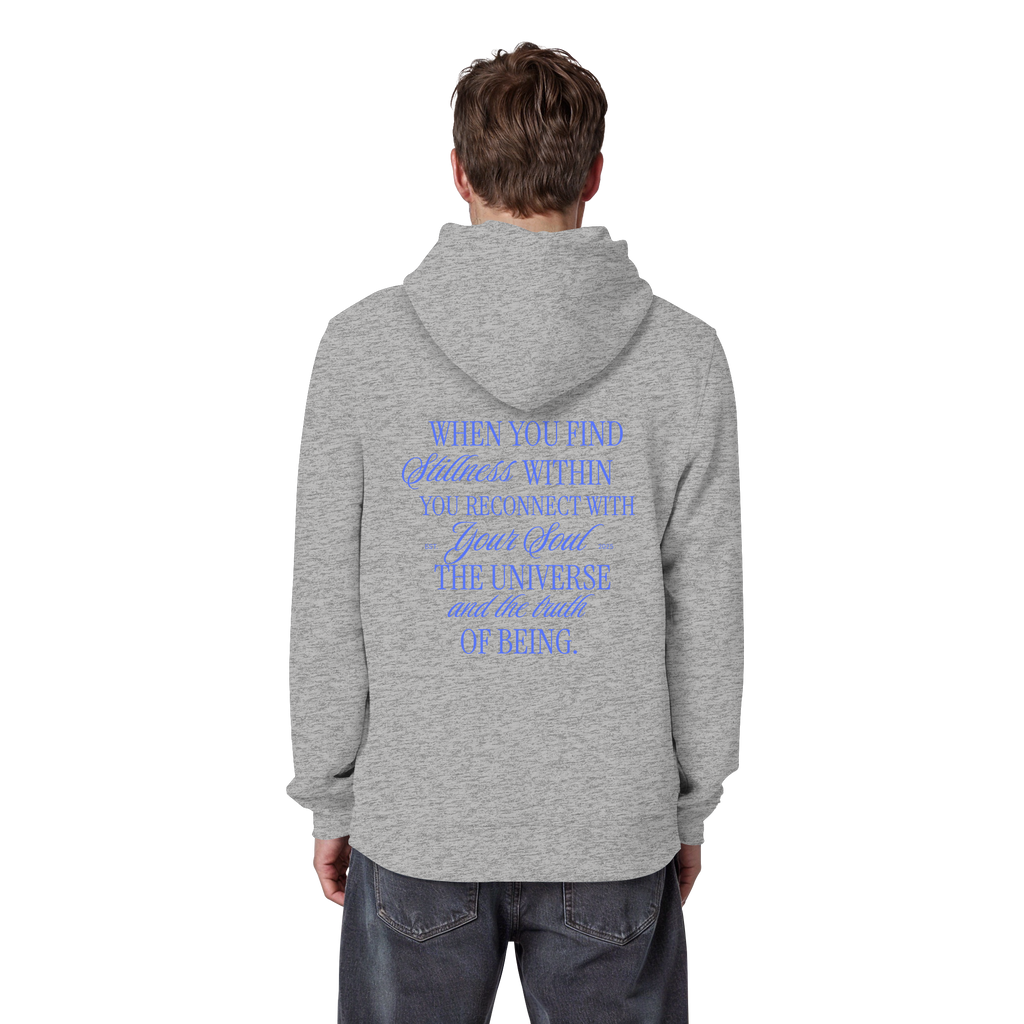 Organic Basic Unisex Hoodie „Reconnect"