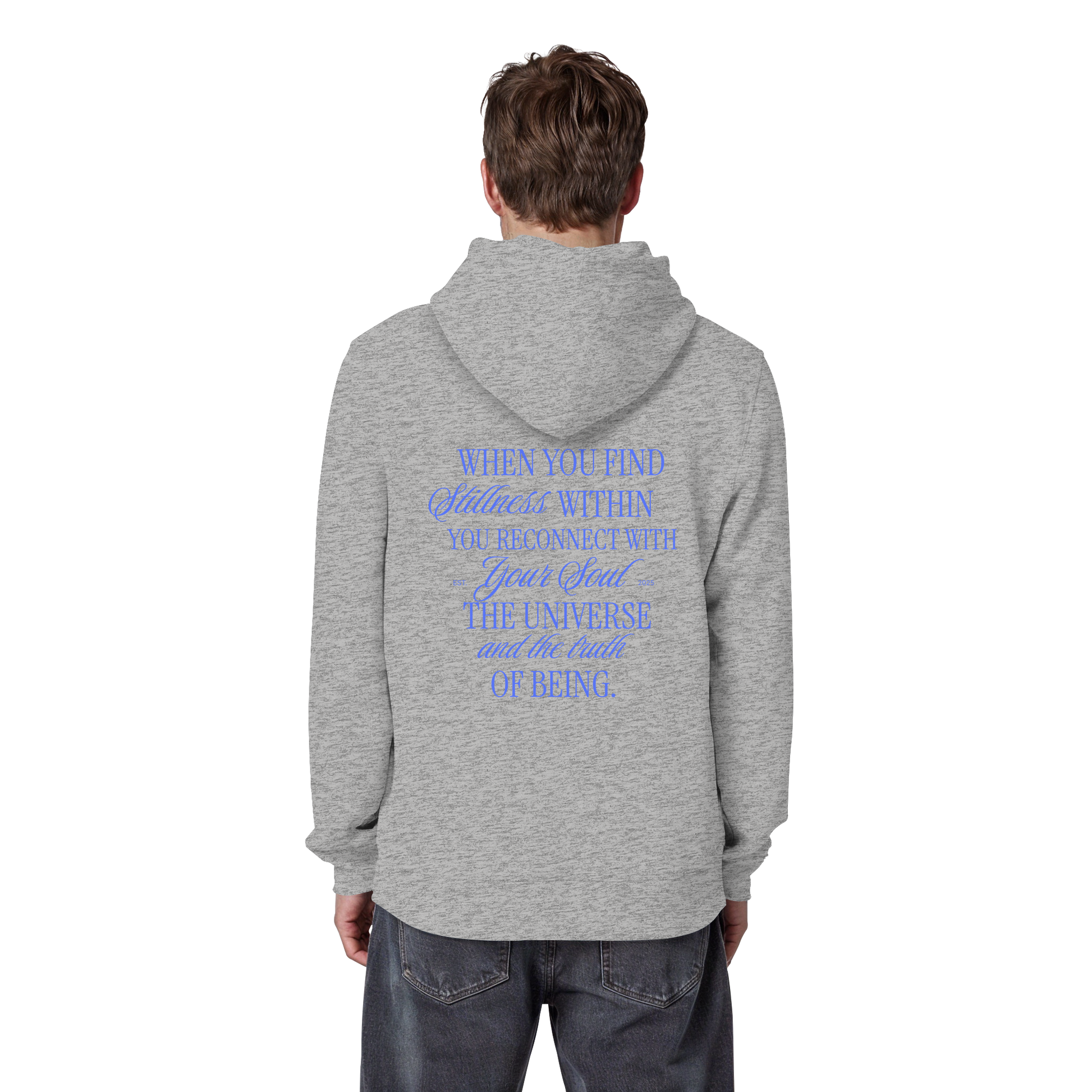 Organic Basic Unisex Hoodie „Reconnect"