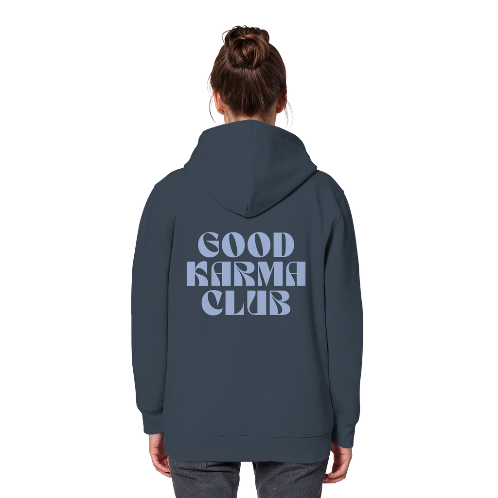 Organic Basic Unisex Hoodie "Good Karma Club"