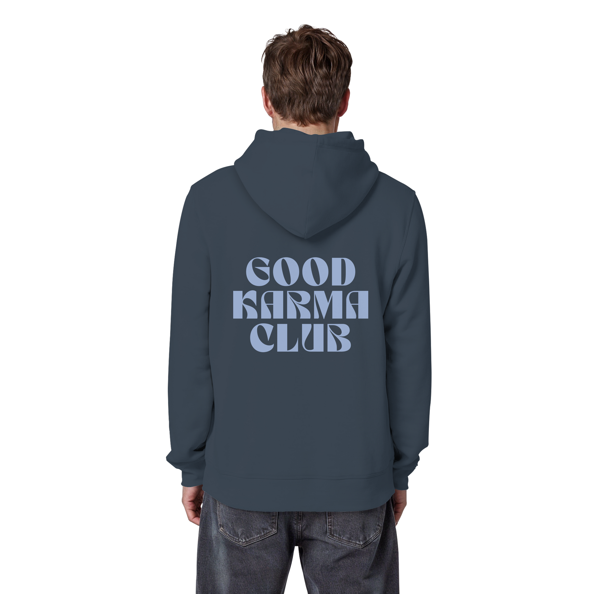 Organic Basic Unisex Hoodie "Good Karma Club"