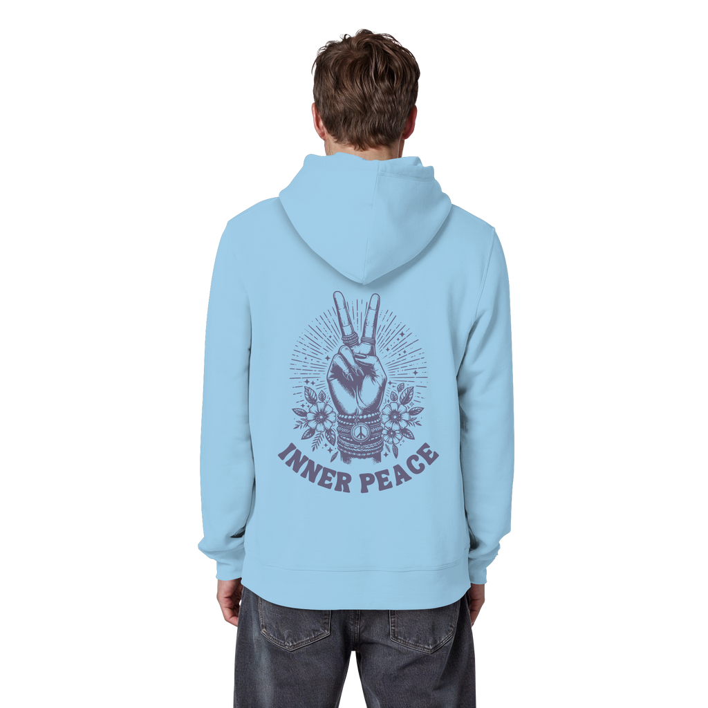 Organic Basic Unisex Hoodie „Inner Peace"
