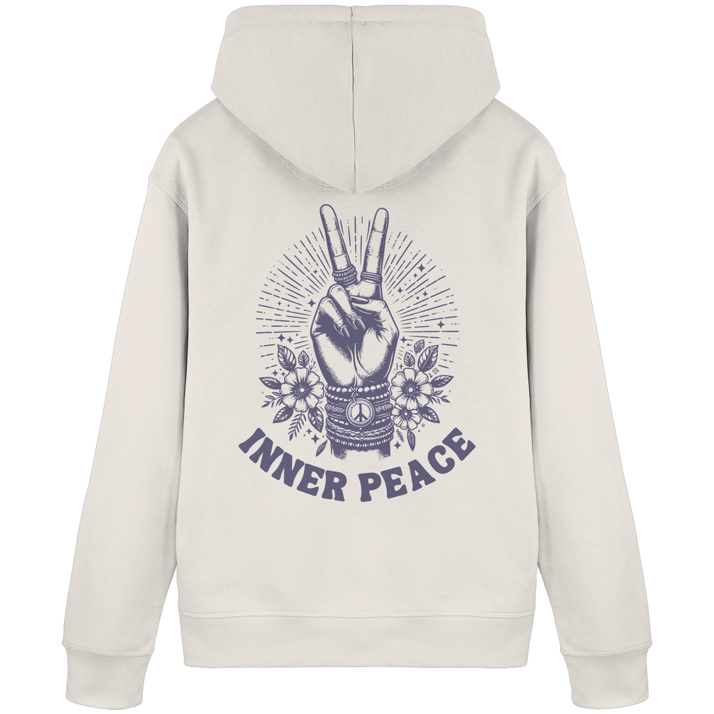 Organic Basic Unisex Hoodie „Inner Peace"