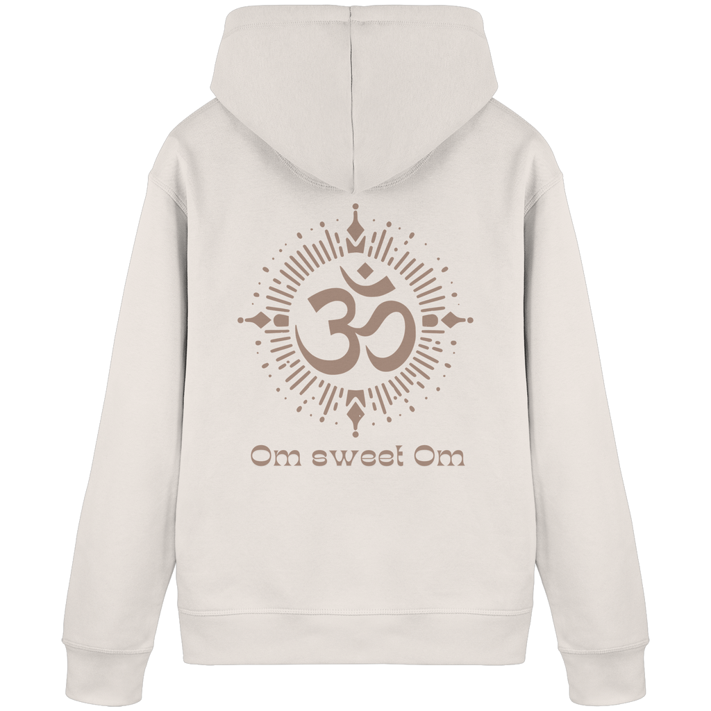 Organic Basic Unisex Hoodie „Om Sweet Om"