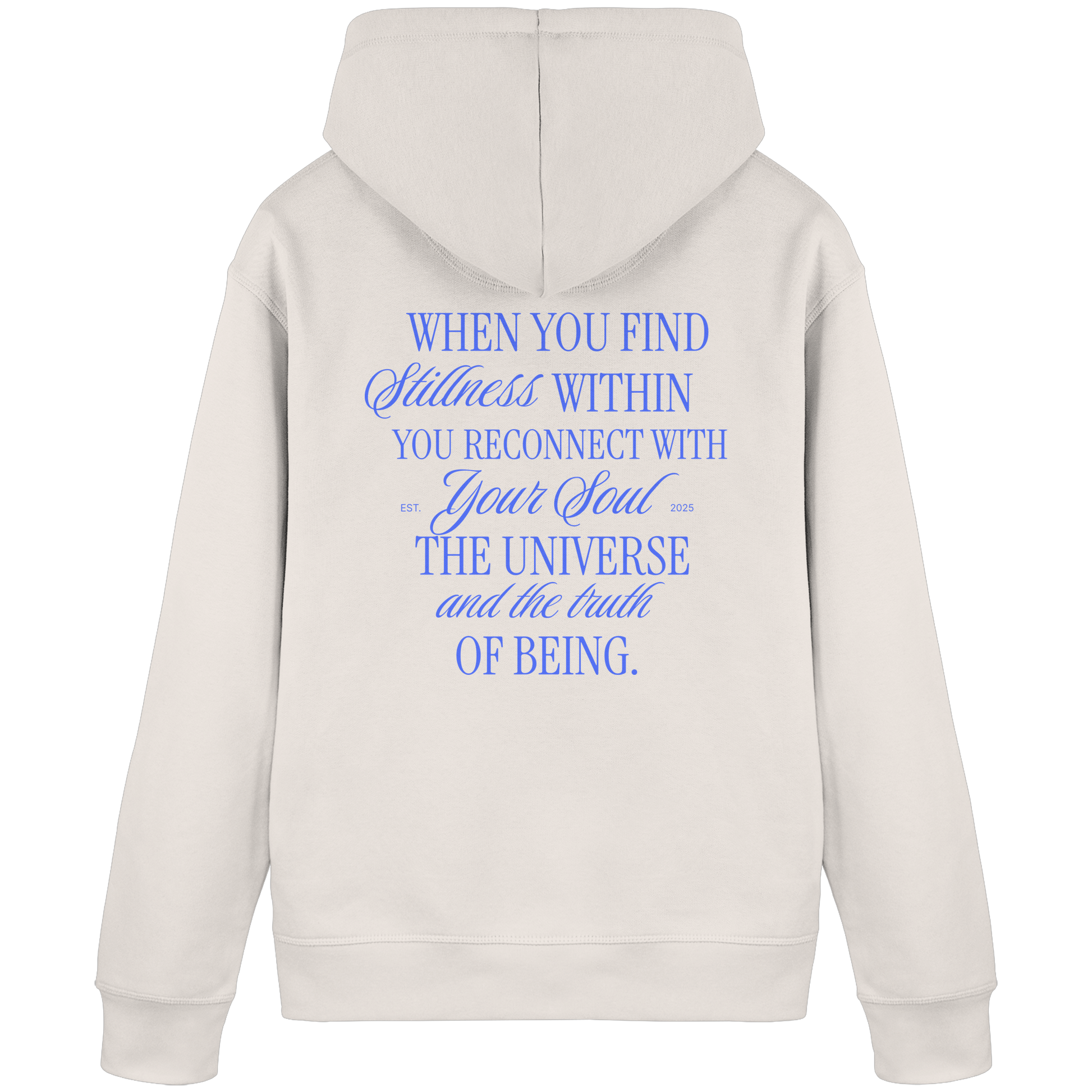 Organic Basic Unisex Hoodie „Reconnect"