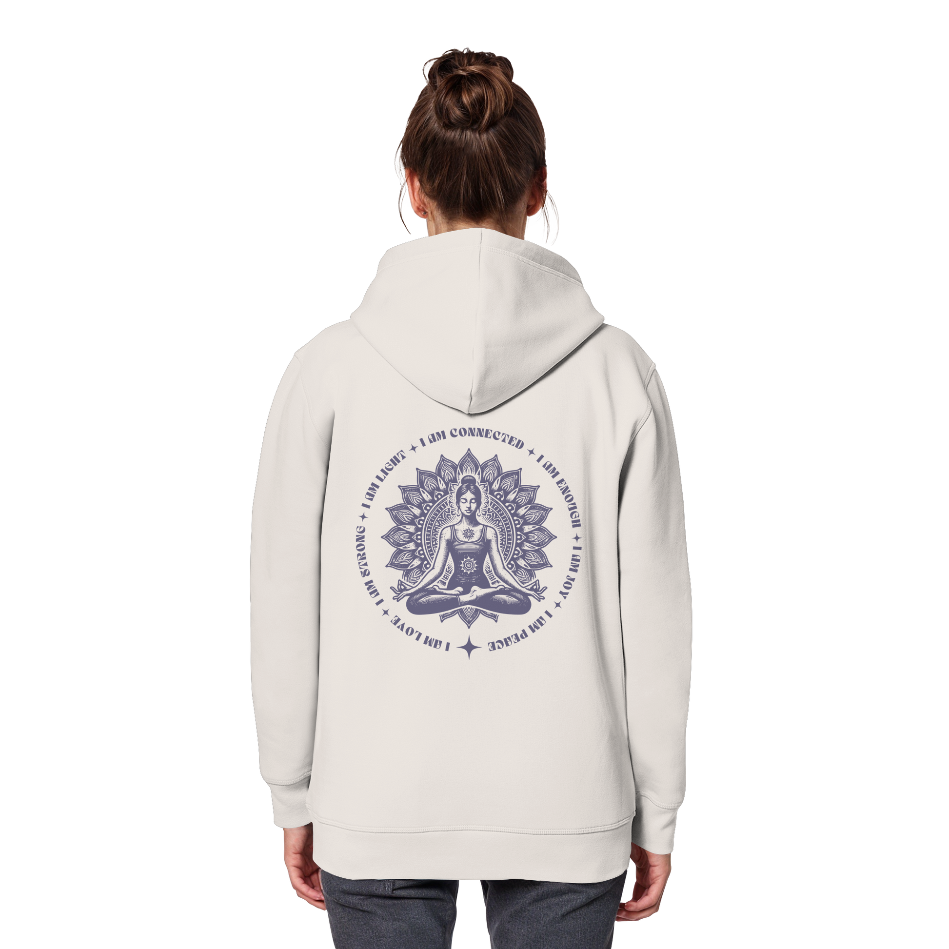 Organic Basic Unisex Hoodie „I am"