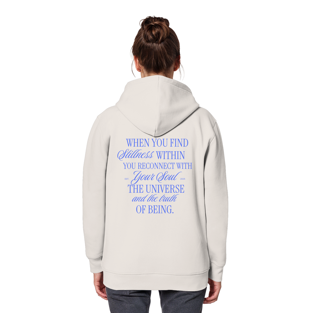 Organic Basic Unisex Hoodie „Reconnect"
