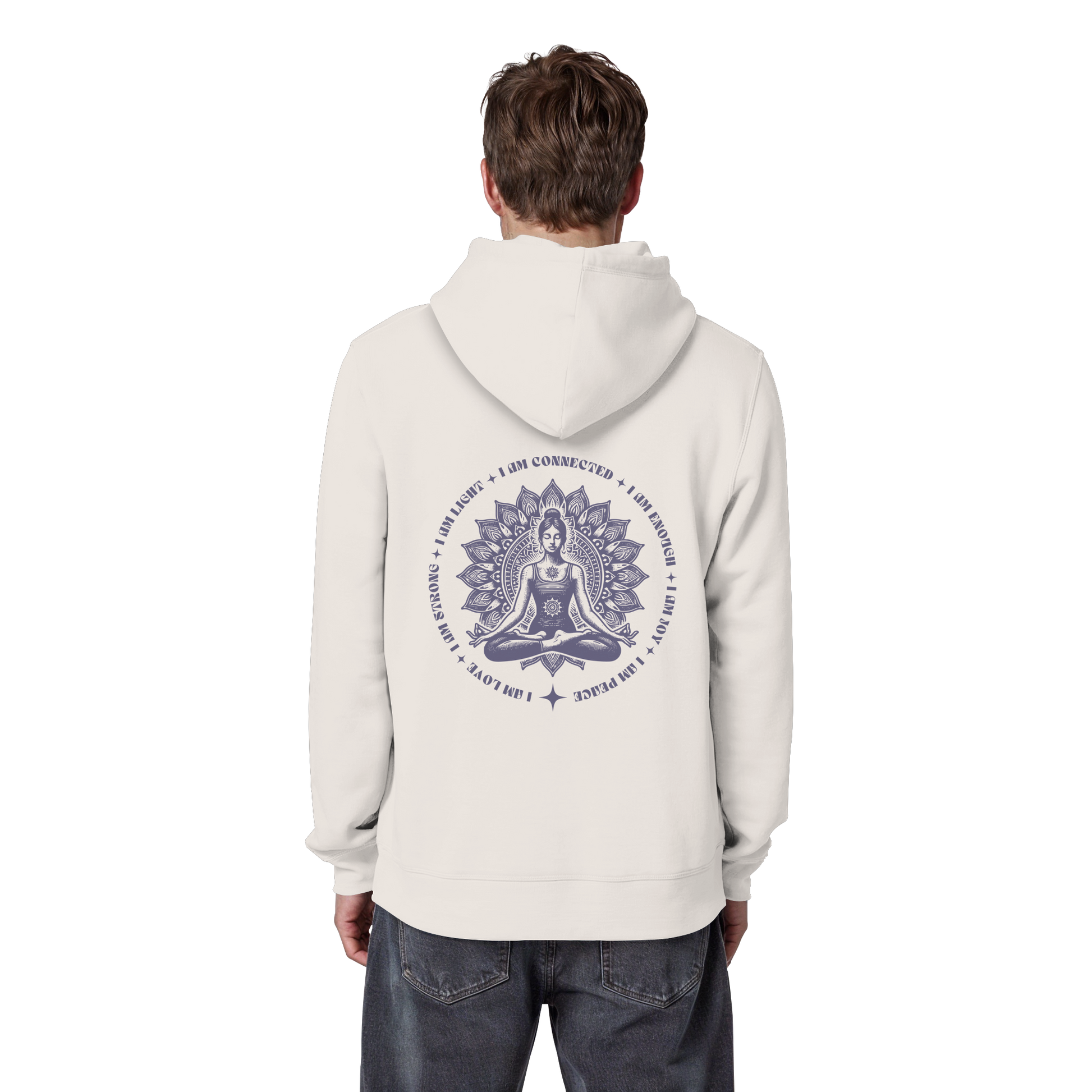 Organic Basic Unisex Hoodie „I am"