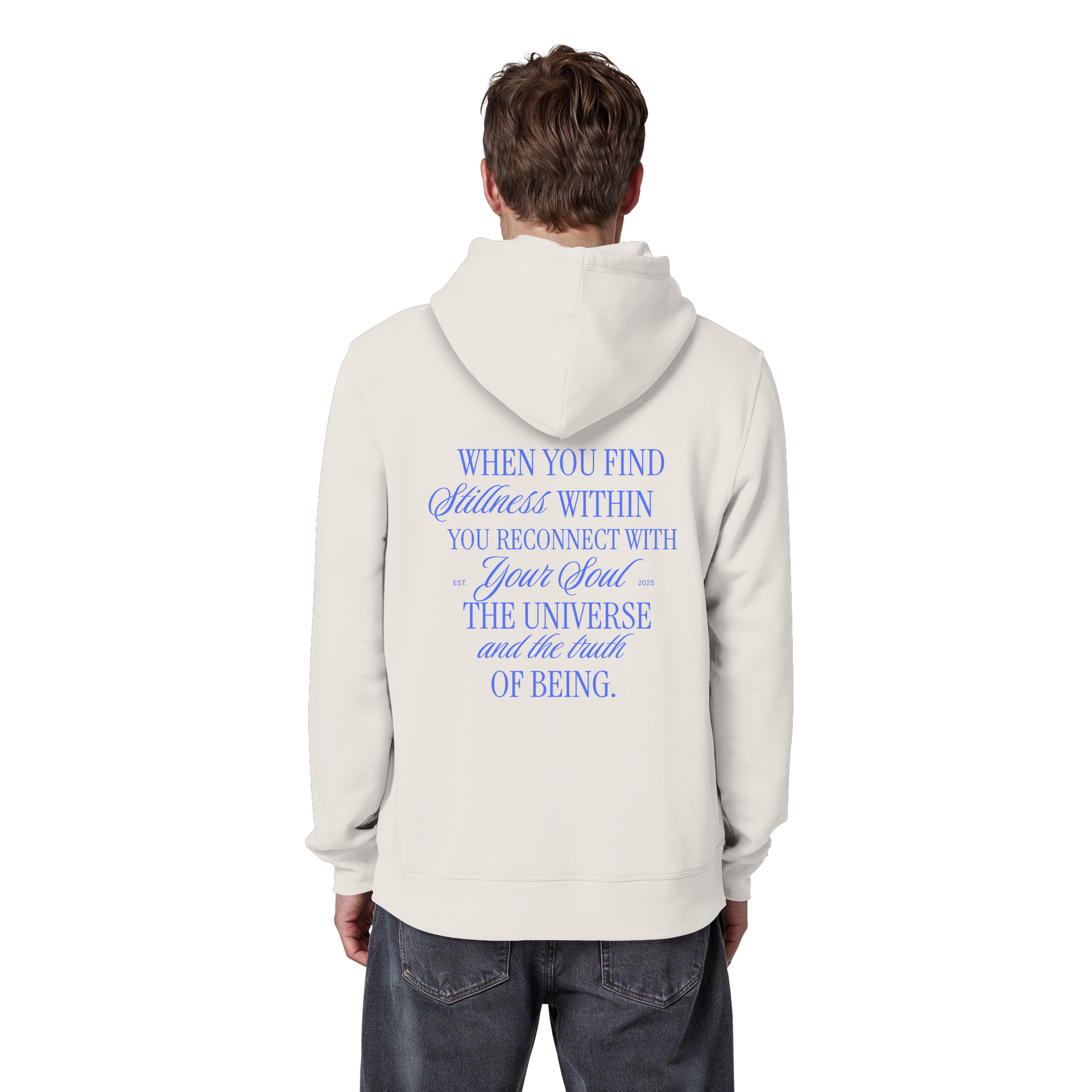 Organic Basic Unisex Hoodie „Reconnect"