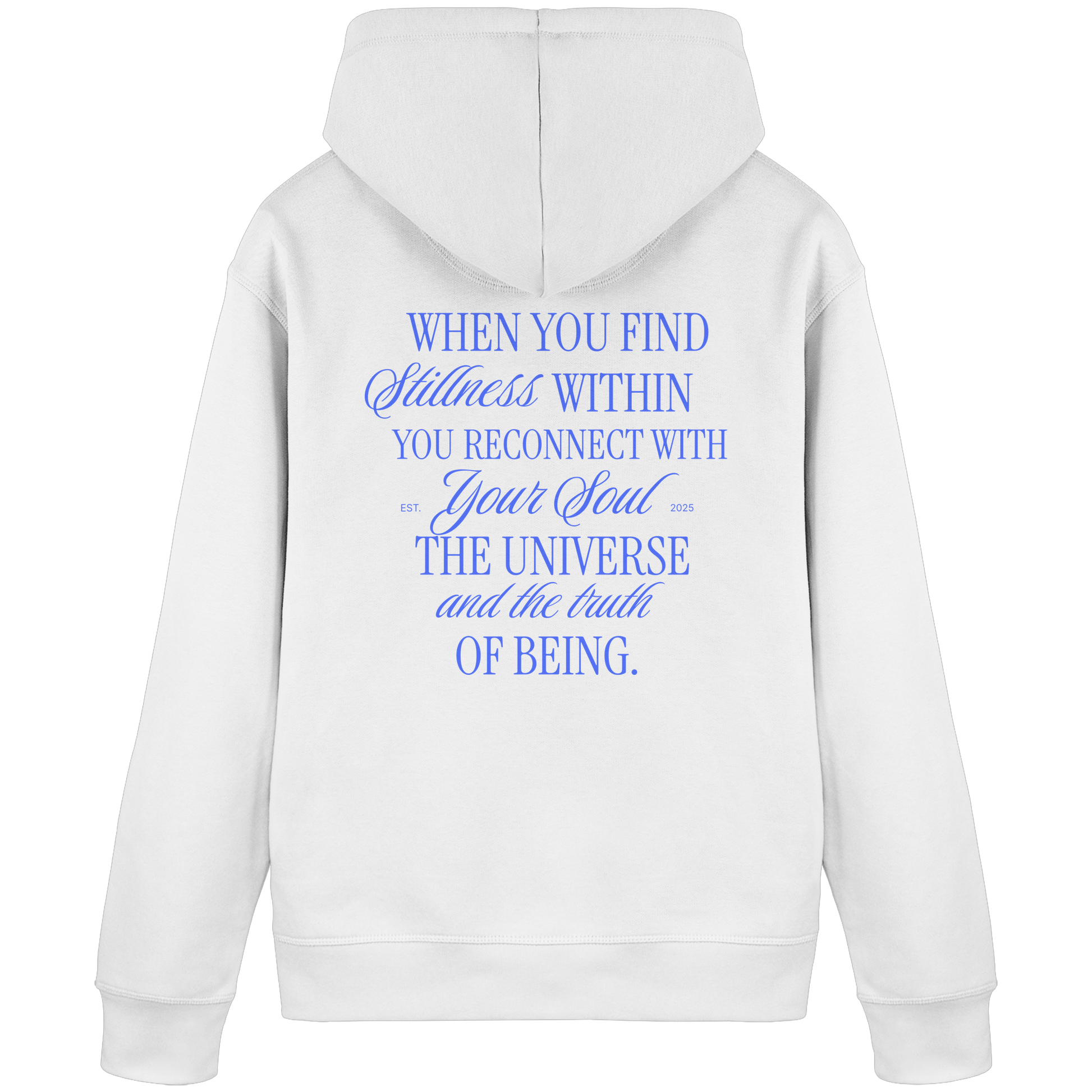 Organic Basic Unisex Hoodie „Reconnect"