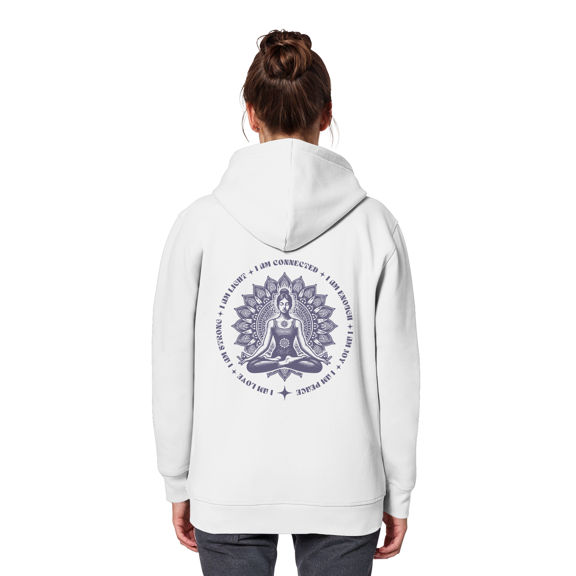 Organic Basic Unisex Hoodie „I am"