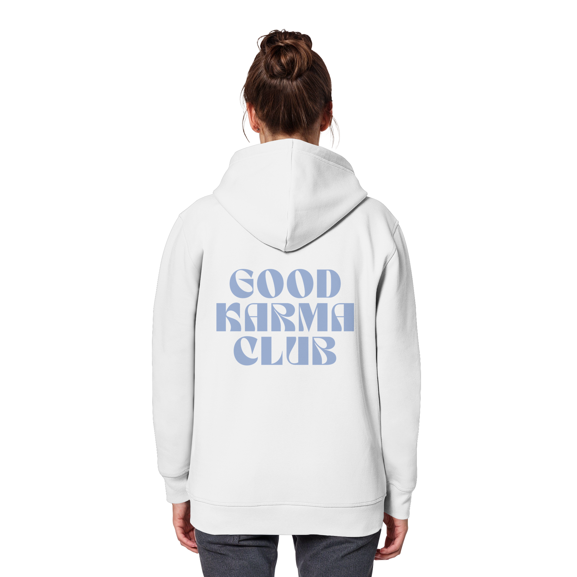 Organic Basic Unisex Hoodie "Good Karma Club"