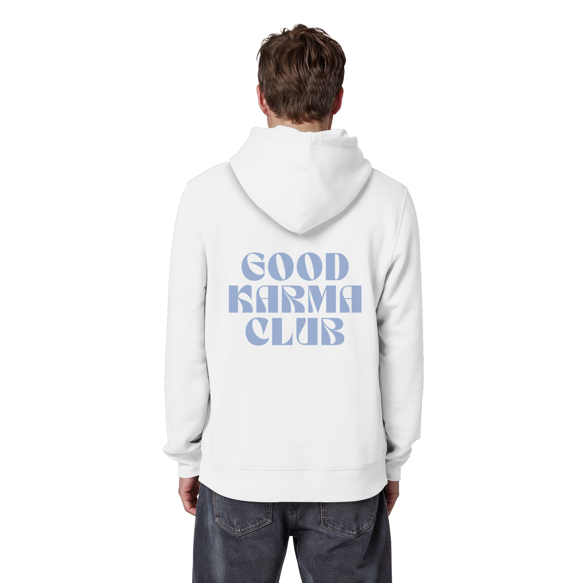 Organic Basic Unisex Hoodie "Good Karma Club"