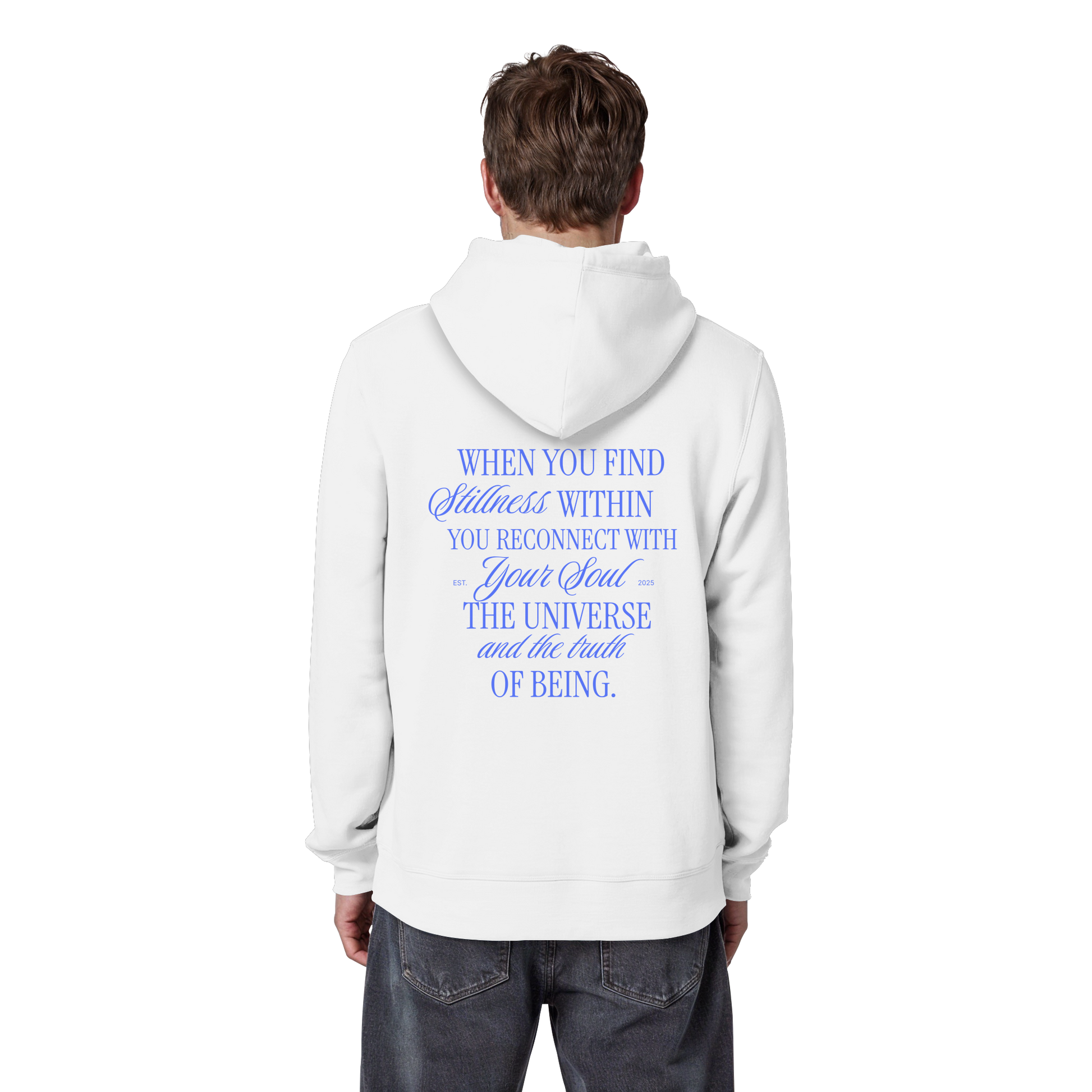 Organic Basic Unisex Hoodie „Reconnect"