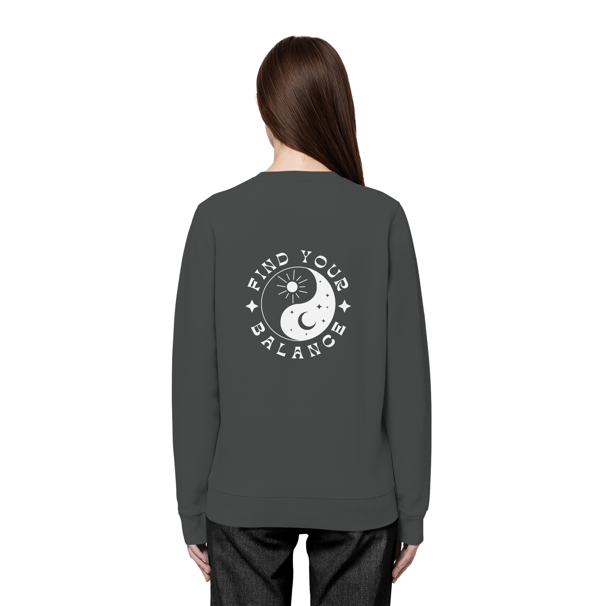 Organic Unisex Sweatshirt "Find your Balance”