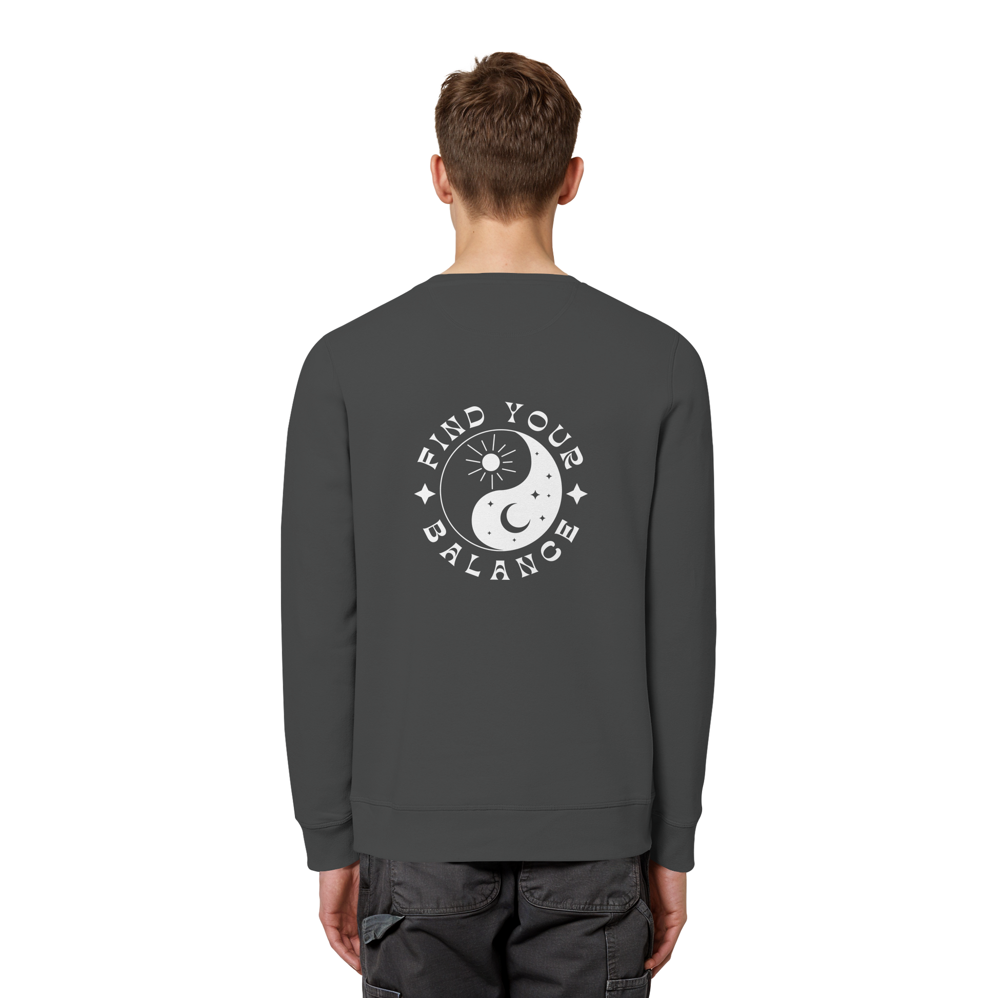 Organic Unisex Sweatshirt "Find your Balance”
