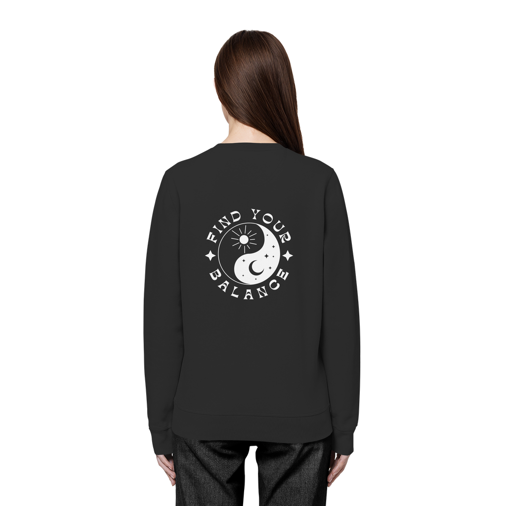 Organic Unisex Sweatshirt "Find your Balance”