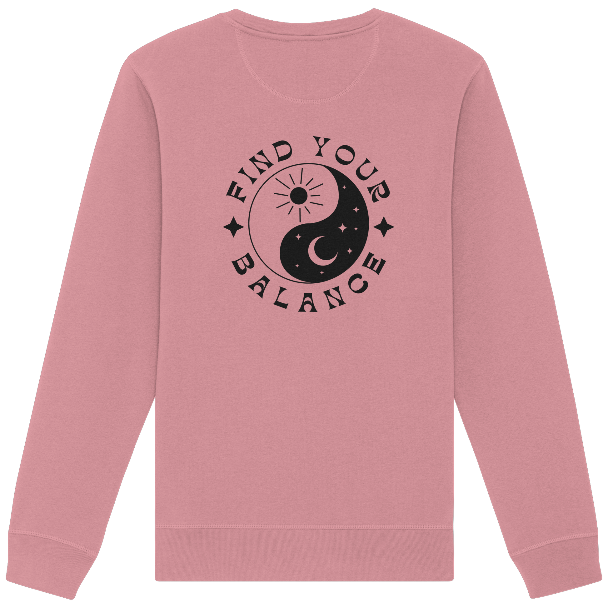 Organic Unisex Sweatshirt "Find your Balance”